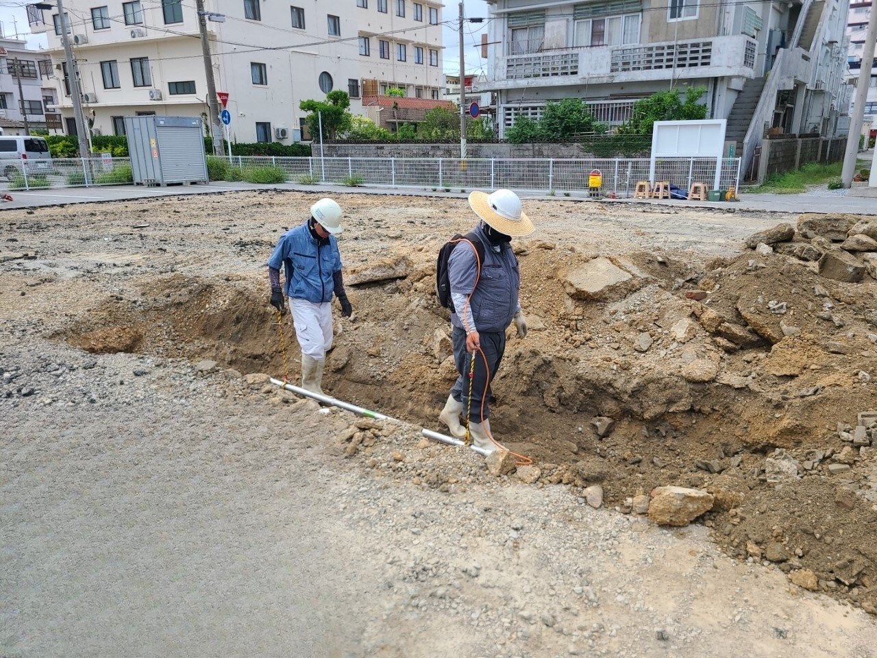 確認磁気探査について